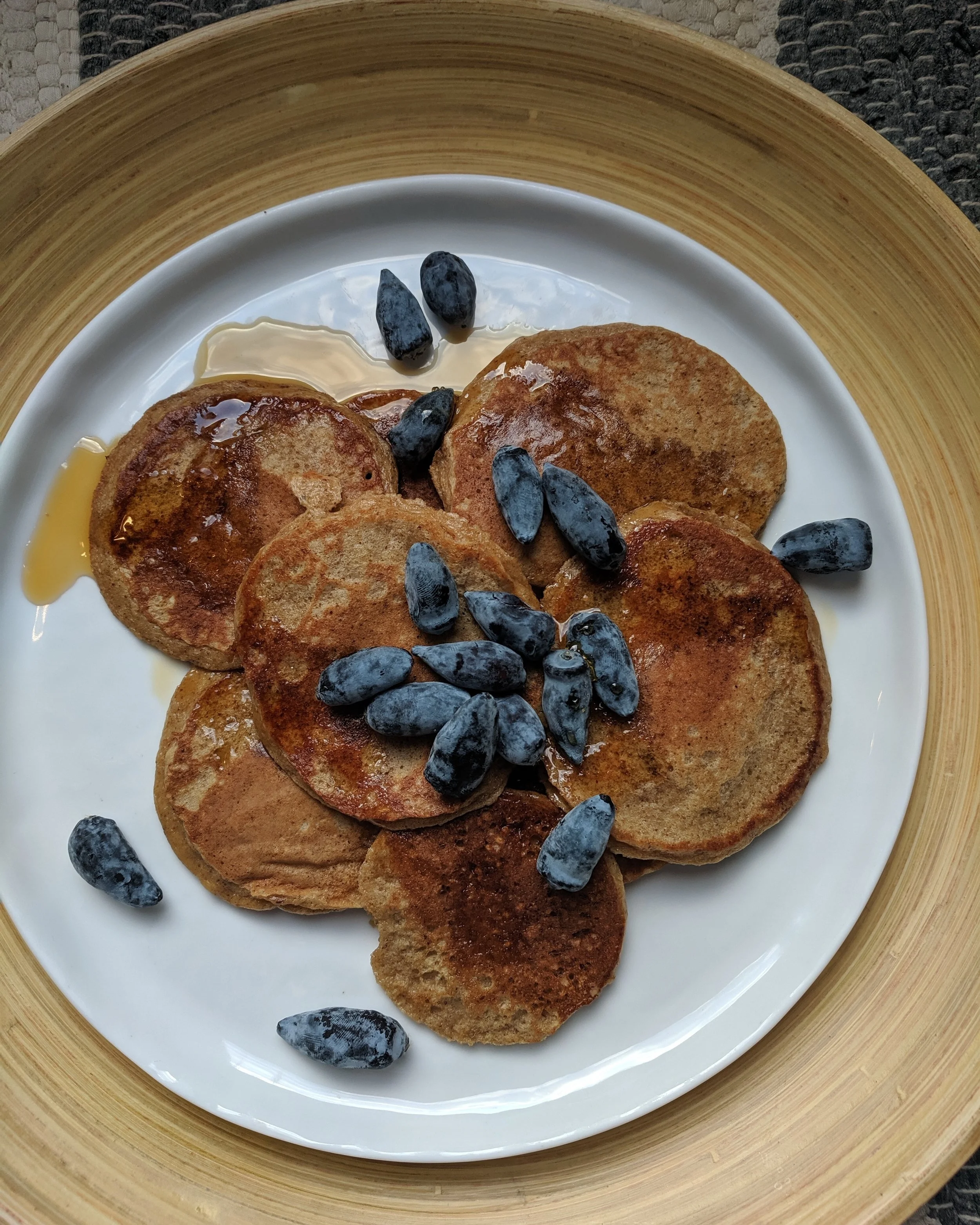 Wondering what is wrong with my blueberries? The answer is that they are not blueberries at all! They are haskap berries, one of my favourite treats this time of year!