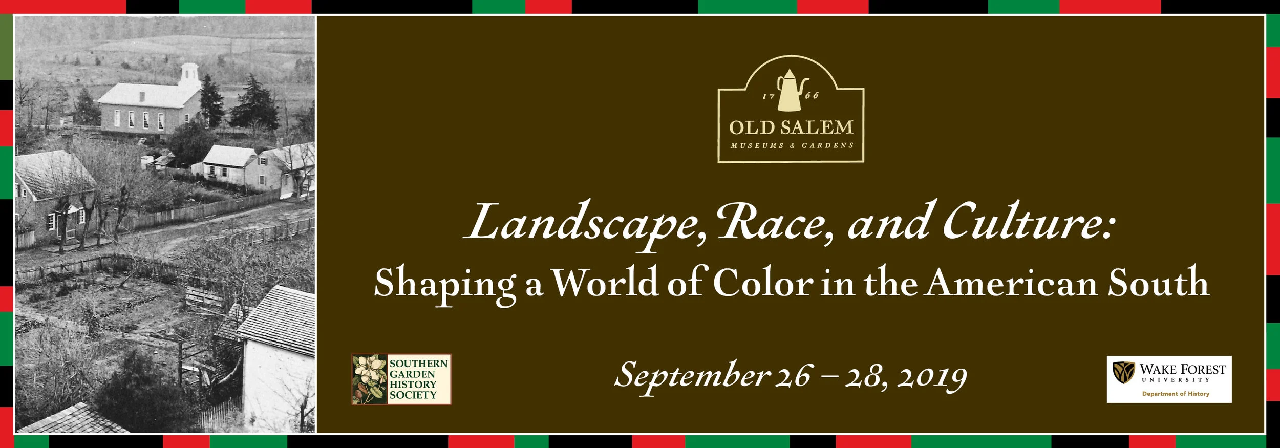 Landscape, Race, and Culture: Shaping a World of Color in the American South