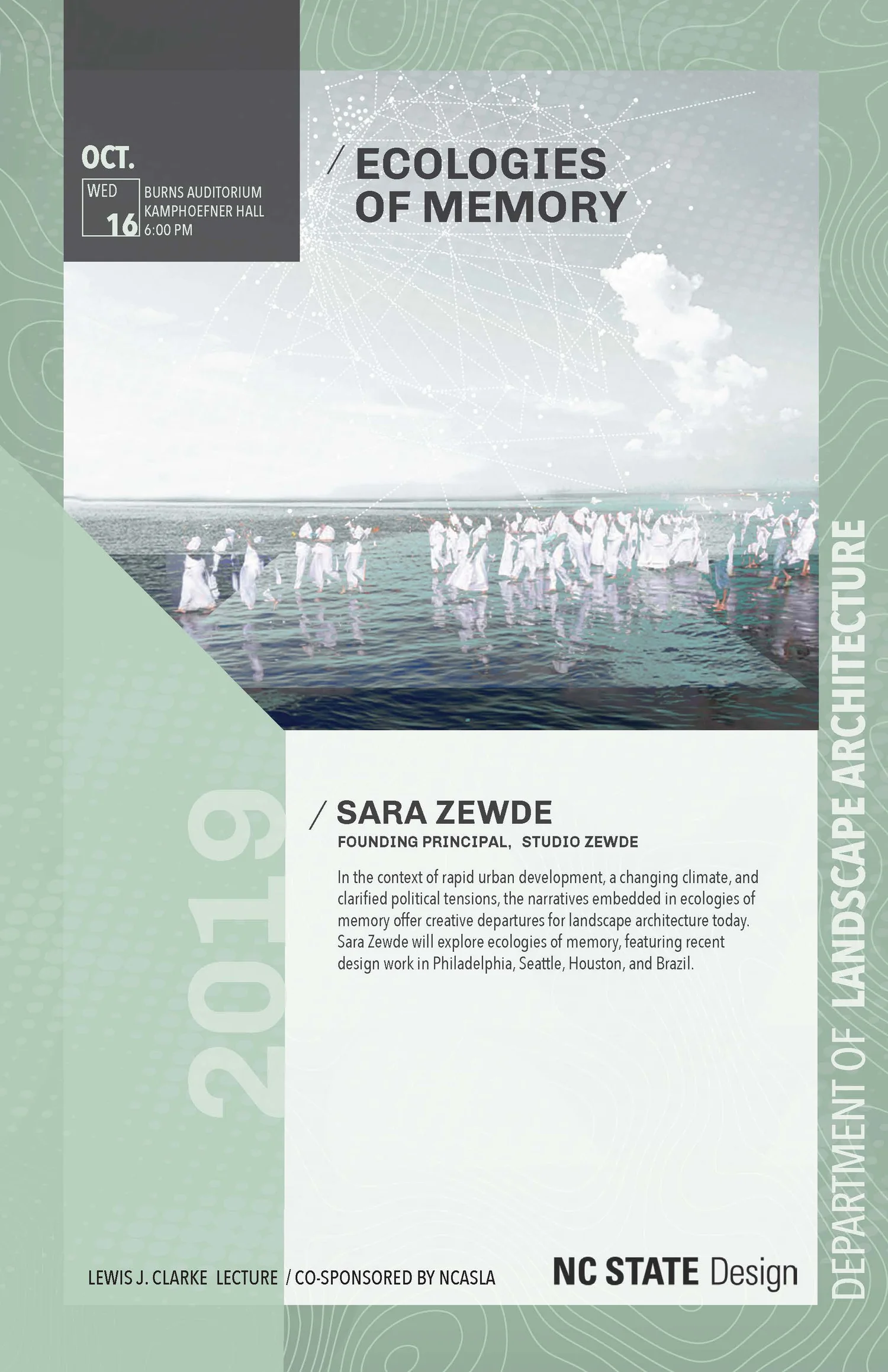 Lewis J. Clarke Landscape Architecture Lecture: Sara Zewde — North Carolina  Chapter ASLA
