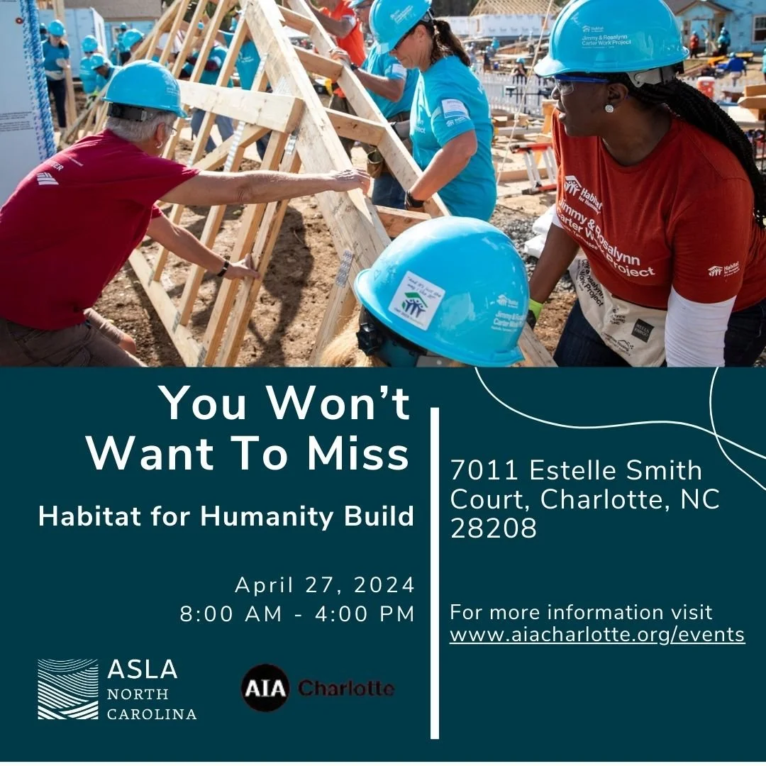 CHARLOTTE SECTION - HABITAT FOR HUMANITY BUILD