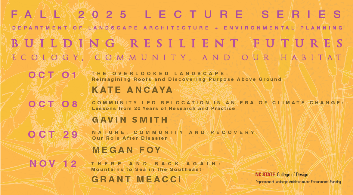 NCSU Fall 2025 Lecture Series - Megan Foy