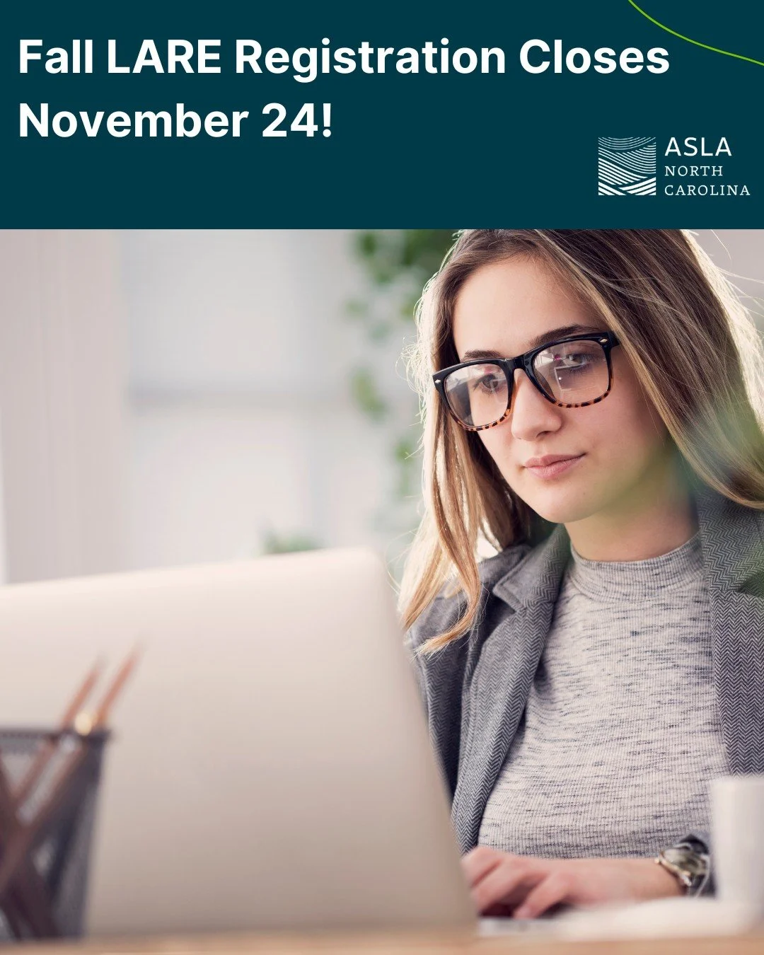 Registration will close for the LARE on November 24. Make sure to register with CLARB and have your account updated. Check your eligibility, contact your licensing board, and start studying today!
