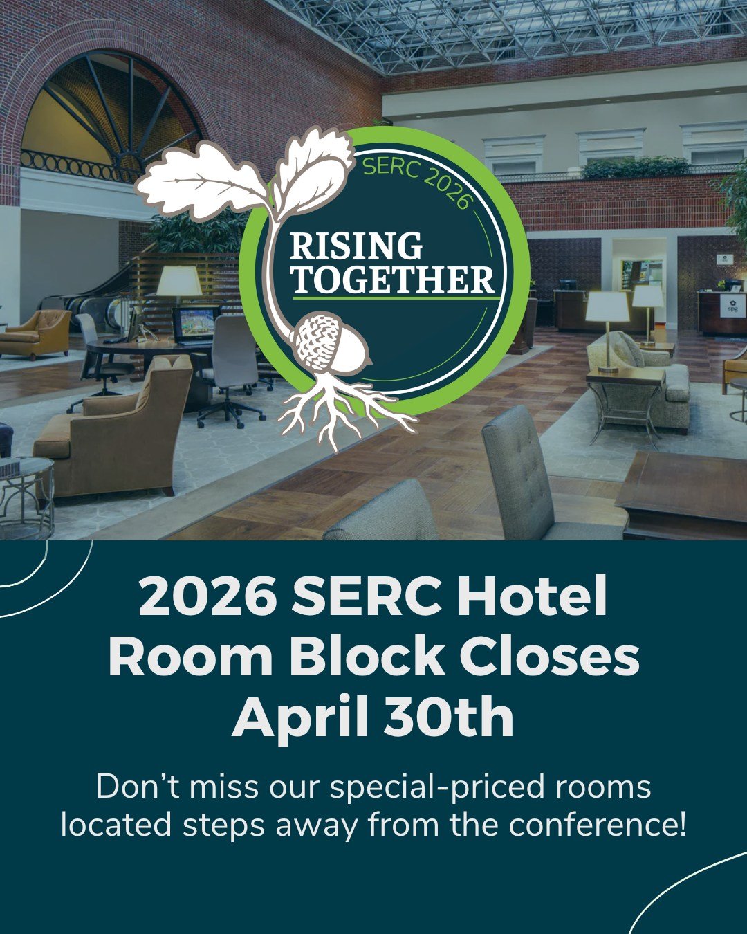 ‼️The NCASLA room block closes April 30th! Have you booked your stay yet?

You don't want to miss out on staying at the Sheraton Raleigh. Located across the street from the conference and near plenty of restaurants and tourist attractions, the Sherat