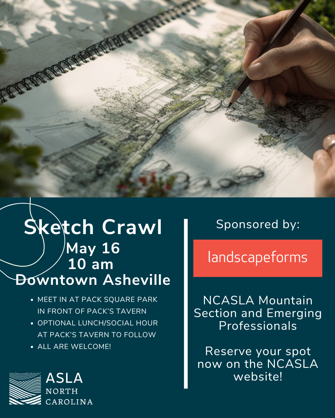 NCASLA Asheville Sketch Crawl