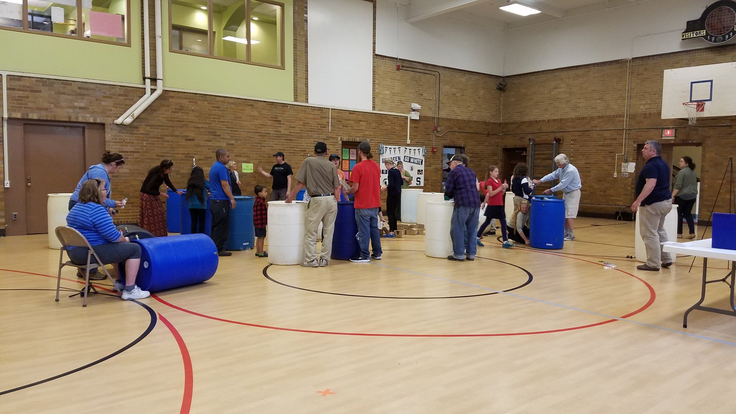 Rain Barrel Workshop at North Park Montessori