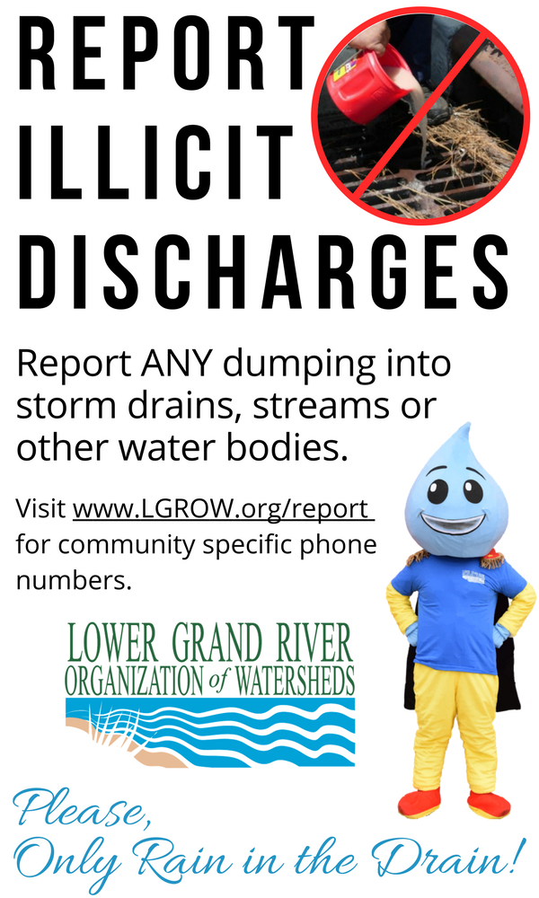 How to Reduce and Report Pollution Entering the Grand River