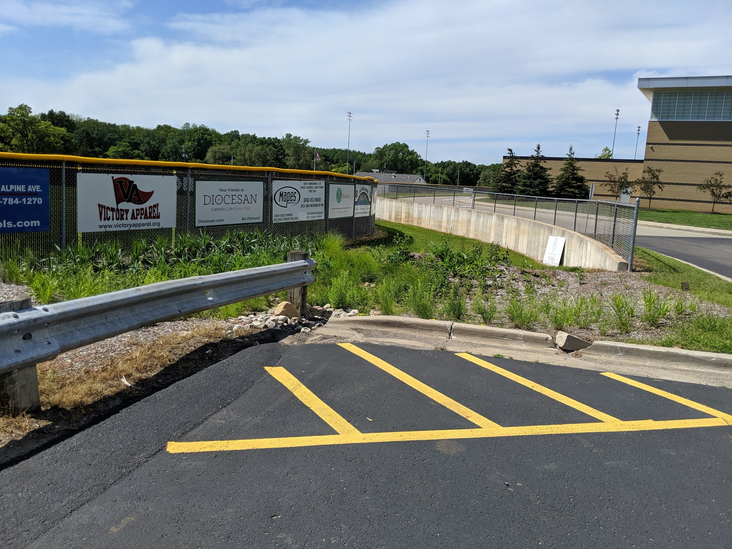 West Catholic High School Demonstration Garden 1 Year Post Construction