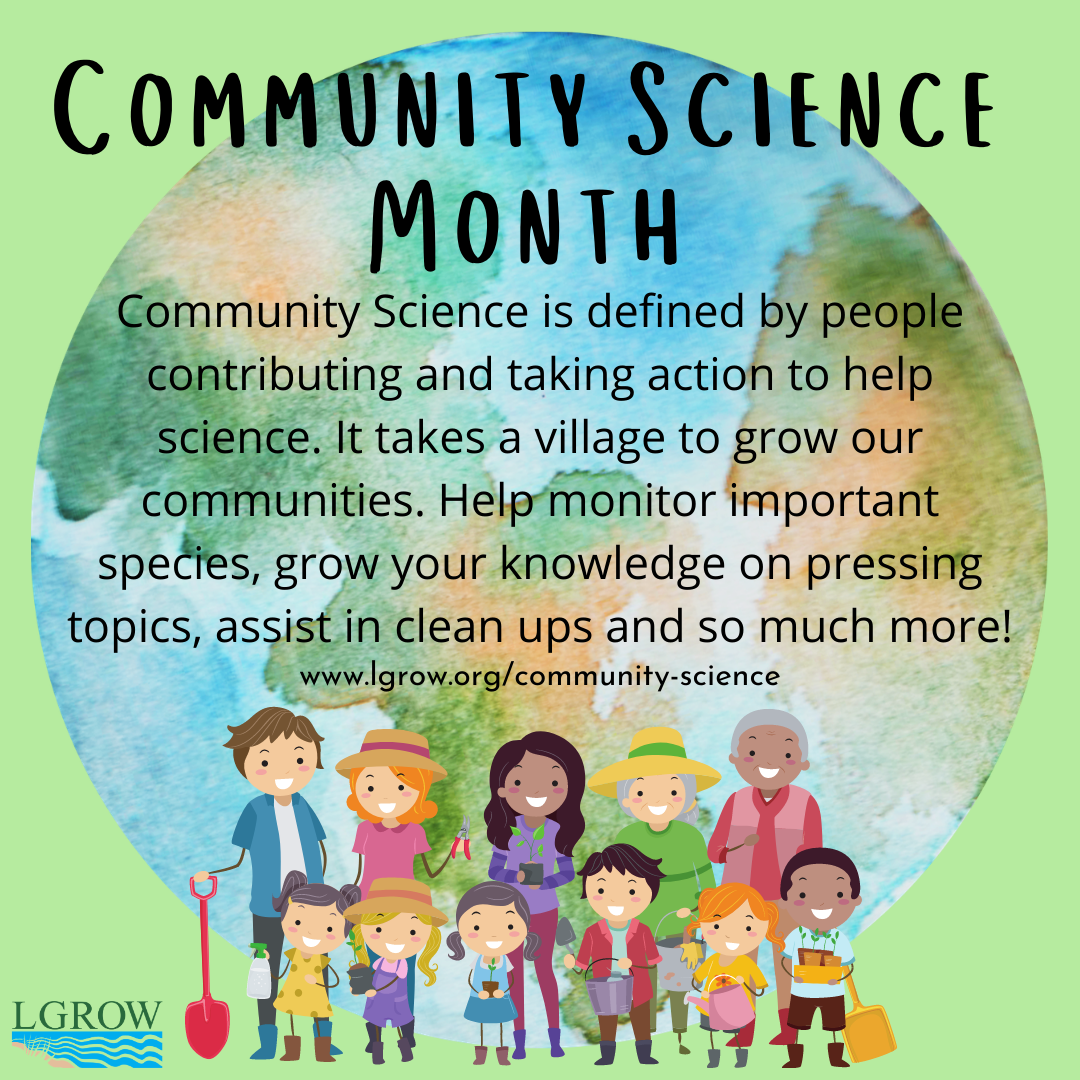 April is Community Science Month!