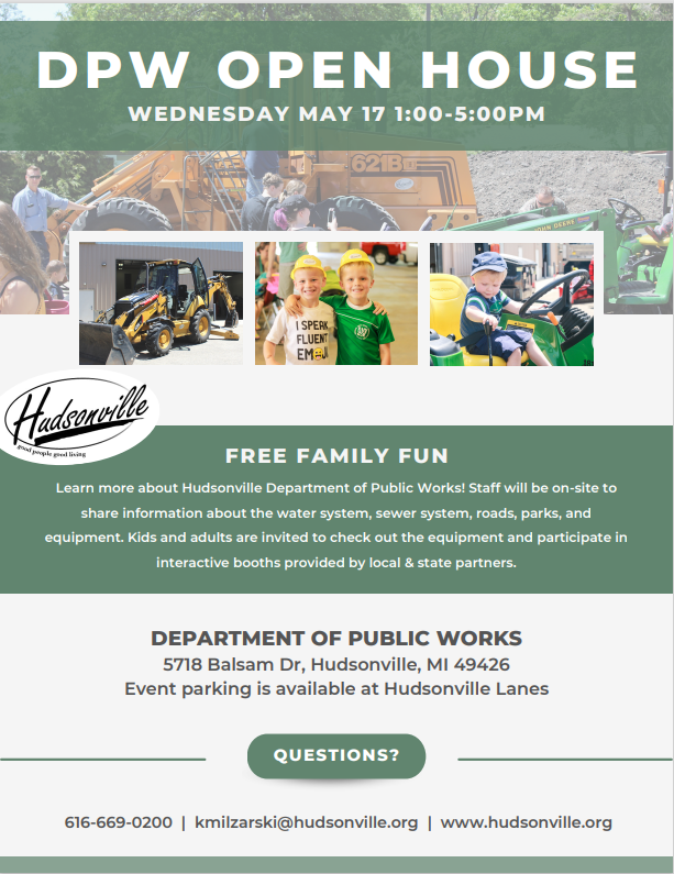 Hudsonville Department Of Public Works Day