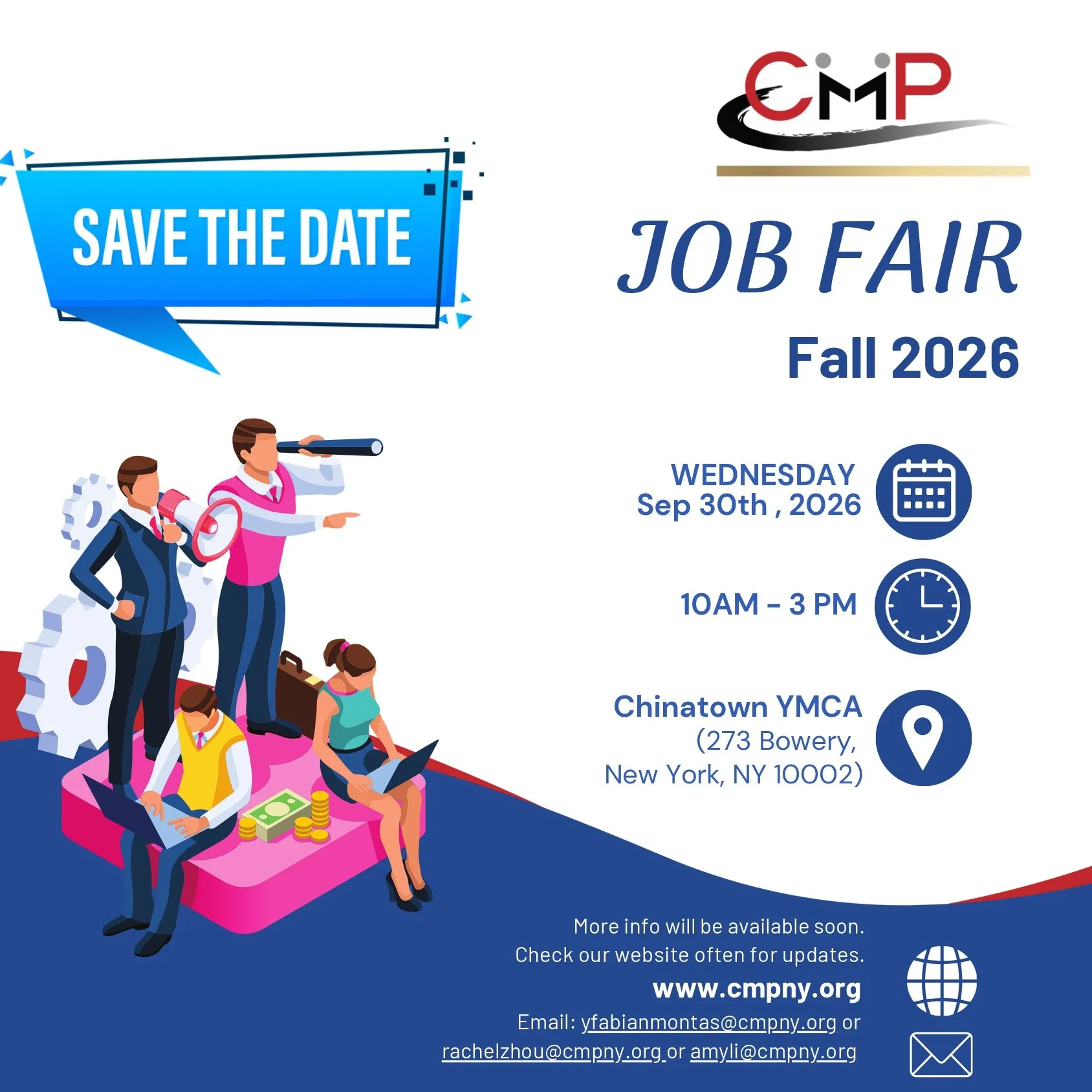 Sign Up to Find the Right Talents on CMP 2024 Fall Job Fair