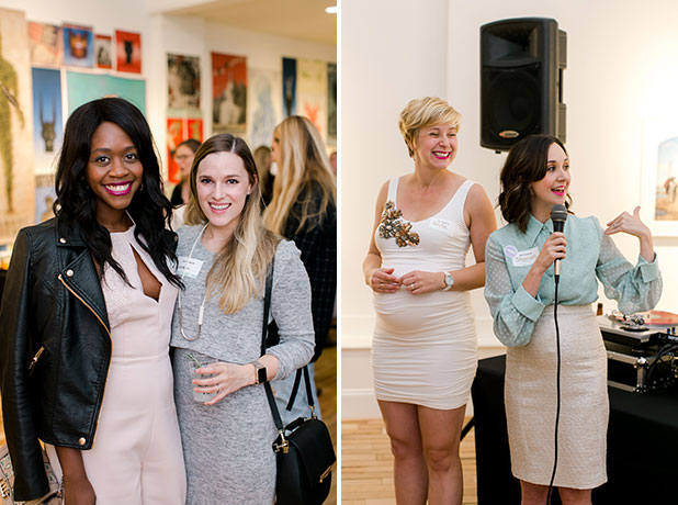 gallery hosted welcome party for conference in richmond, virginia