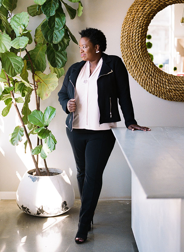Genovia Brown, Geescakes owner - Sarah Der