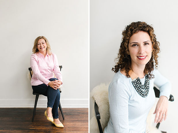 Simple studio portraits naturally lit - Sarah Der