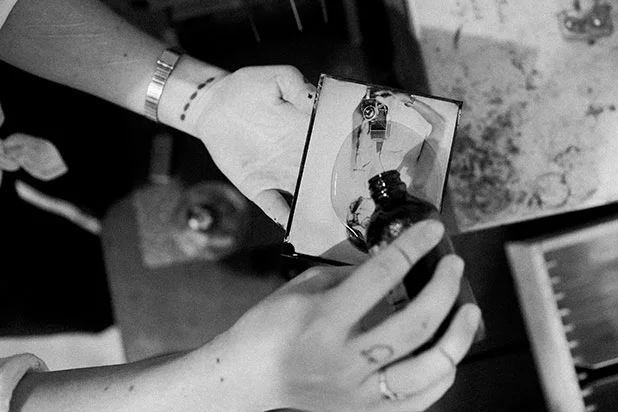 chemicals used in tintype photography