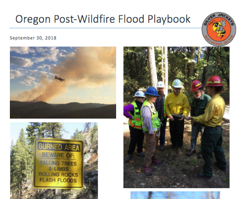 Post-fire flooding response