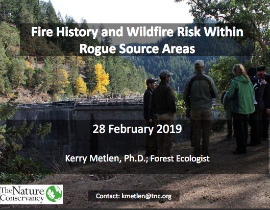  Fire History and Wildfire Risk within Rogue Source Areas 