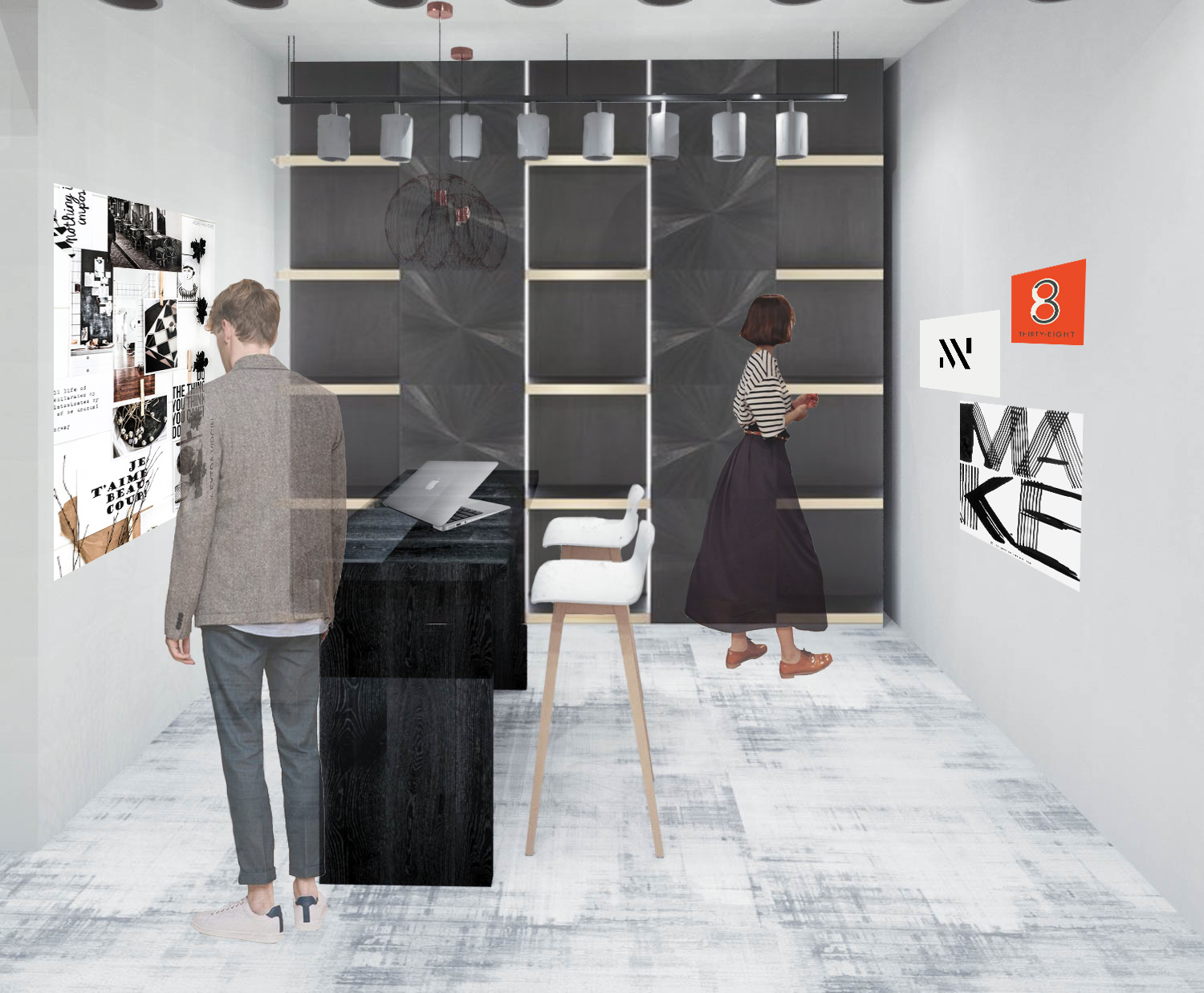 2nd Floor: Resource/Presentation Room