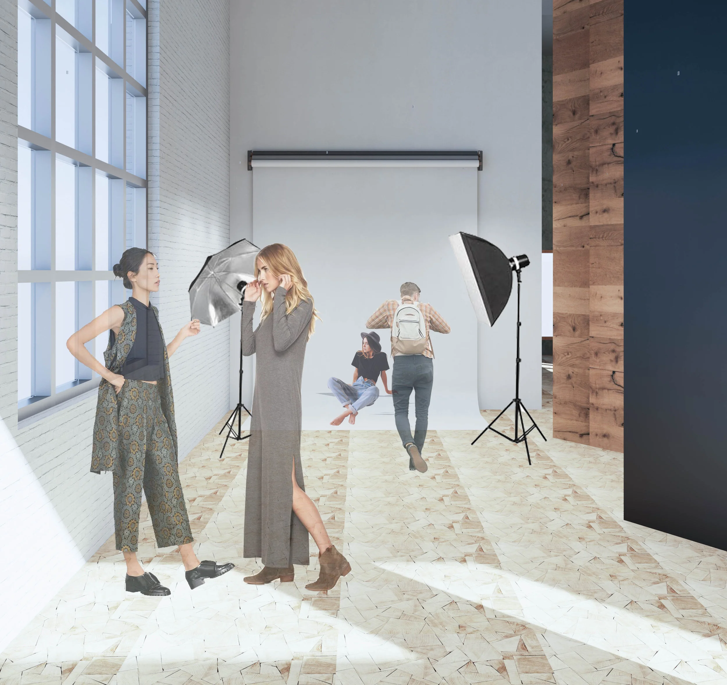 3rd Floor: Studio/Event Space