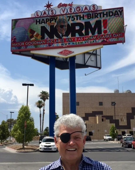 July 8, 2017 was officially declared "Norm Clarke Day" in Las Vegas!