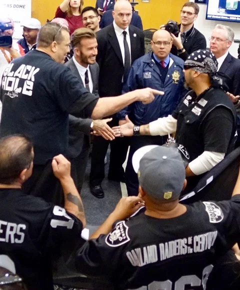 RAIDERS TOOK CARE OF DAVID HUMM TO THE END