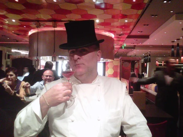 Star chef Jose Andres hamming it up