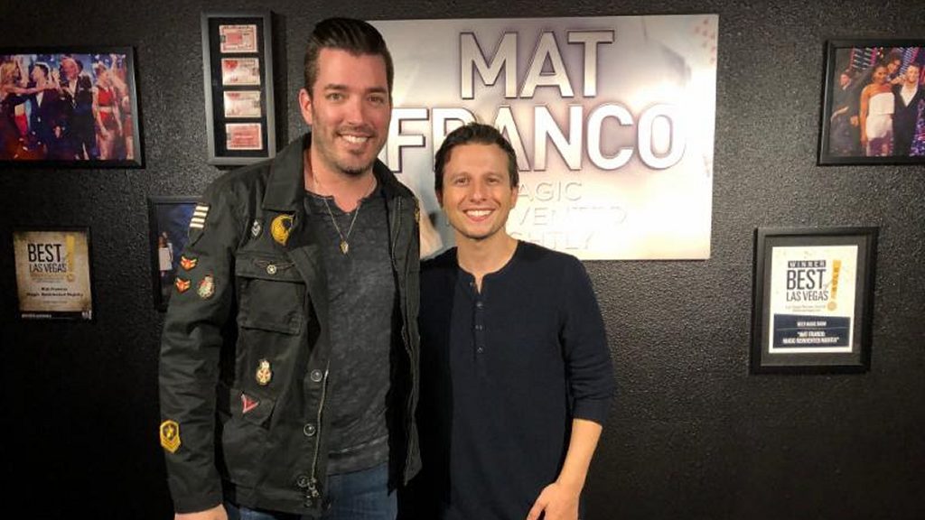 JONATHAN SCOTT ATTENDS MAT FRANCO – MAGIC REINVENTED NIGHTLY AT THE LINQ HOTEL & CASINO IN LAS VEGAS SATURDAY, DECEMBER 15
