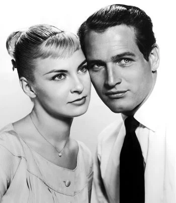 Paul Newman and Joanne Woodward -Wikimedia Commons