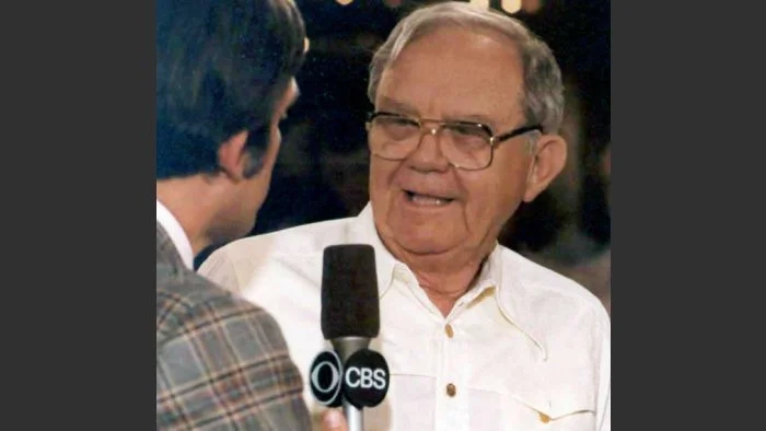 Benny Binion at the 1979 World Series of Poker. Wikimedia Commons