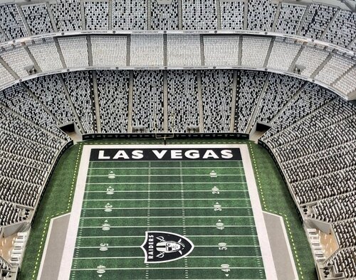 images Black Hole Oakland Raiders Stadium on eve of raiders last game in oakland