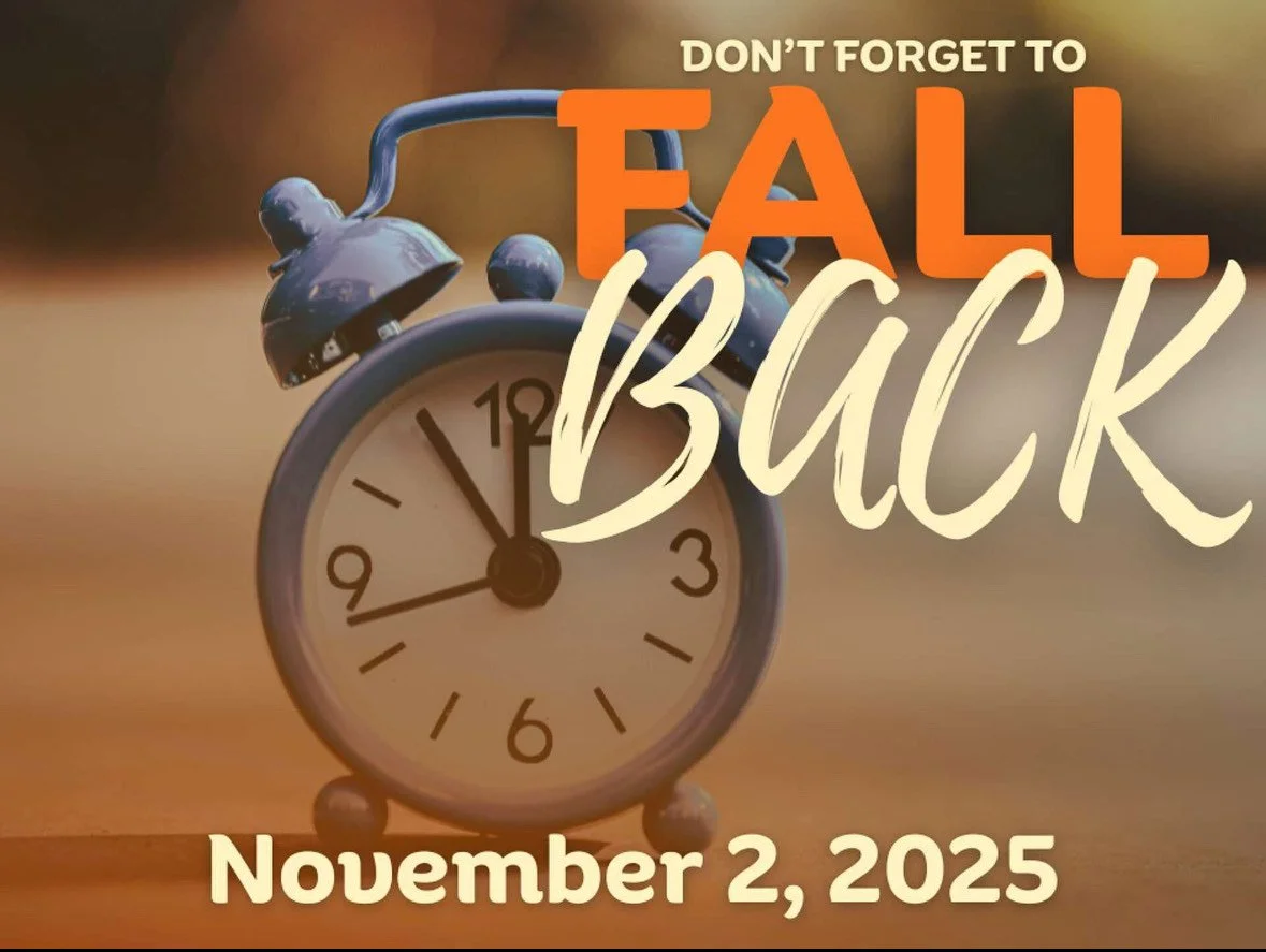 ⏰ Don&rsquo;t forget to set your clocks back one hour today and enjoy that extra hour of sleep 😴