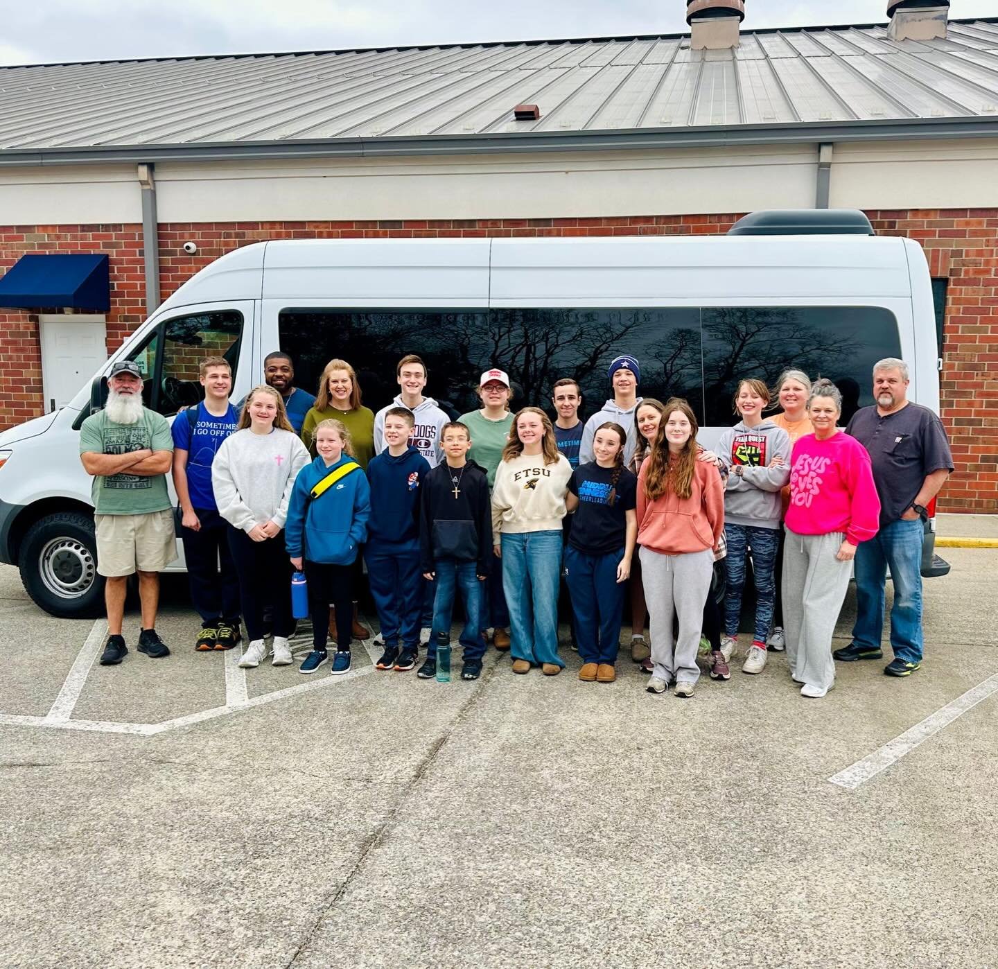 Group picture before we headed out to Gatlinburg, TN for Xtreme Winter 2025 at the Gatlinburg Convention Center!