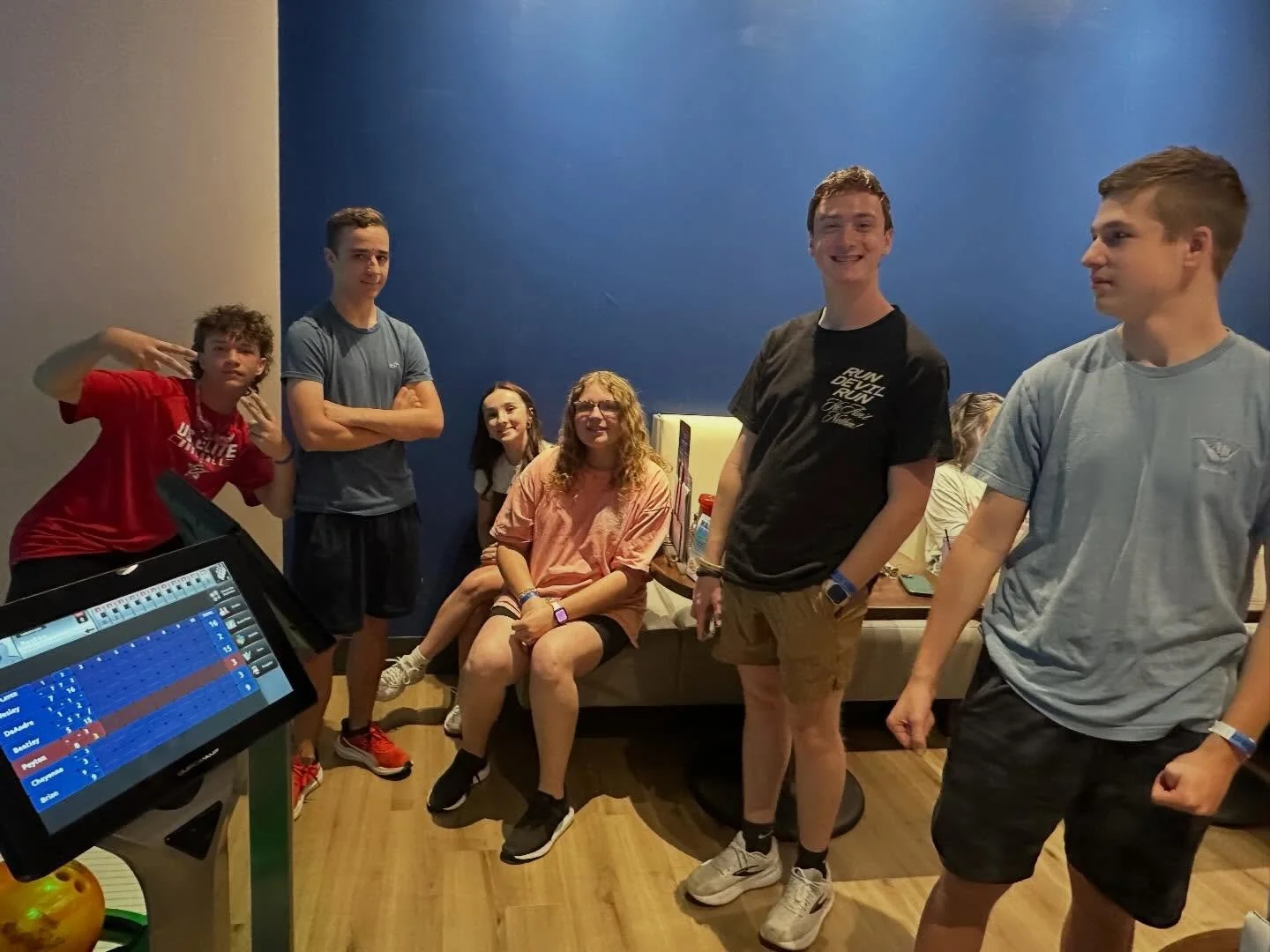 We had a great time hanging out at Main Event last night! 🎳 Lots of laughs, games, and memories made. 💙