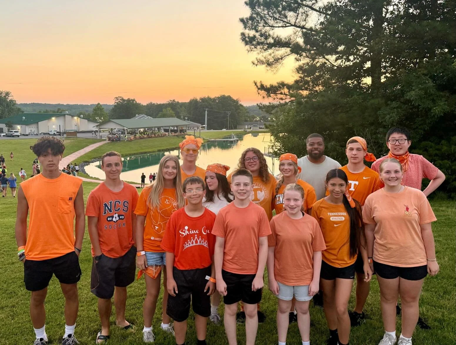 Day 4 and our final day of camp was one to remember! 🙌

We kicked off the day with another energetic opening celebration before spending our last full day together in large and small group Bible studies, lake activities, and points of impact activit