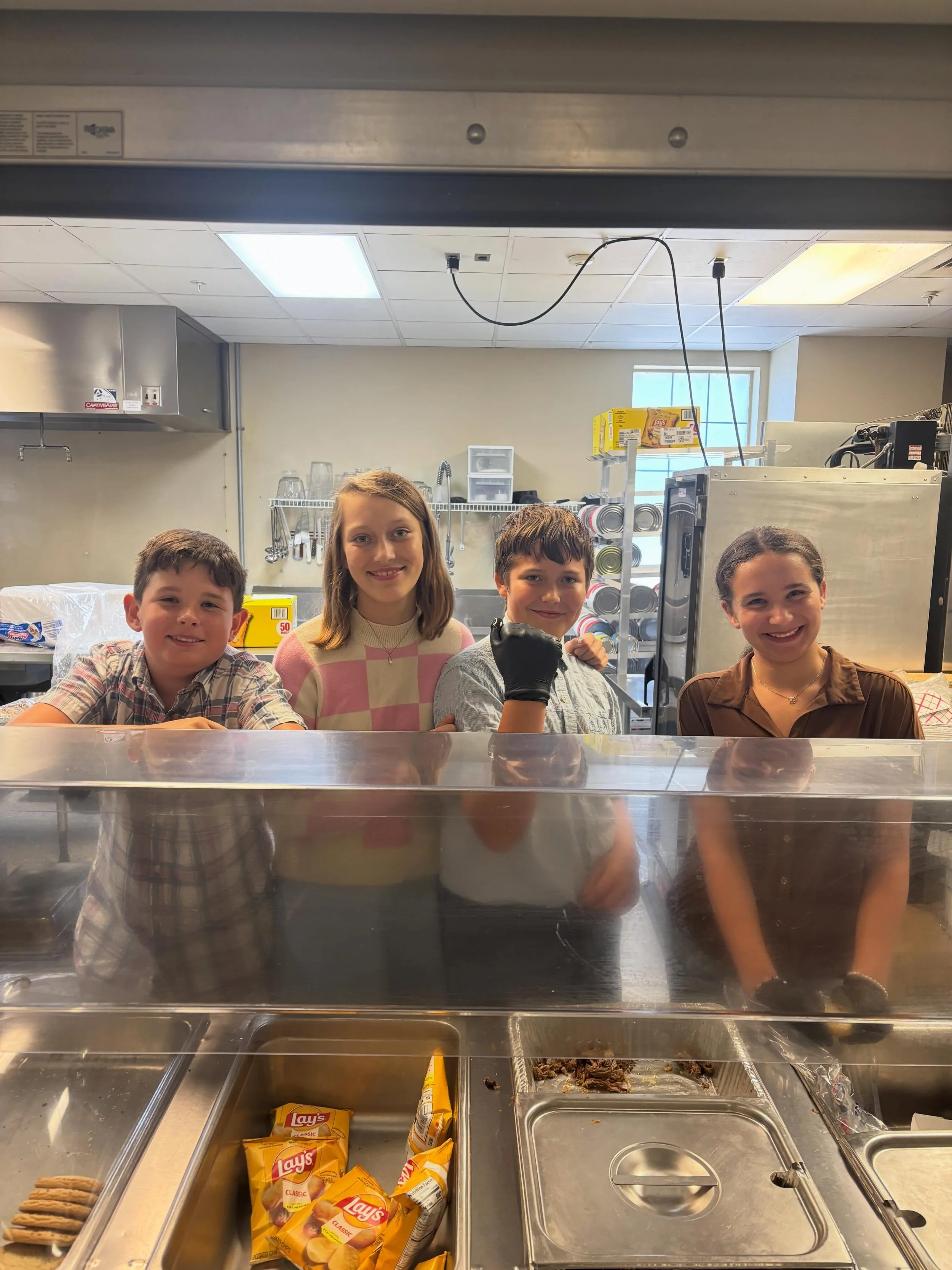 Thank you to our students who served lunch and rocked Reese&rsquo;s costumes at yesterday&rsquo;s Missions &amp; Ministry Fair. So grateful for you!