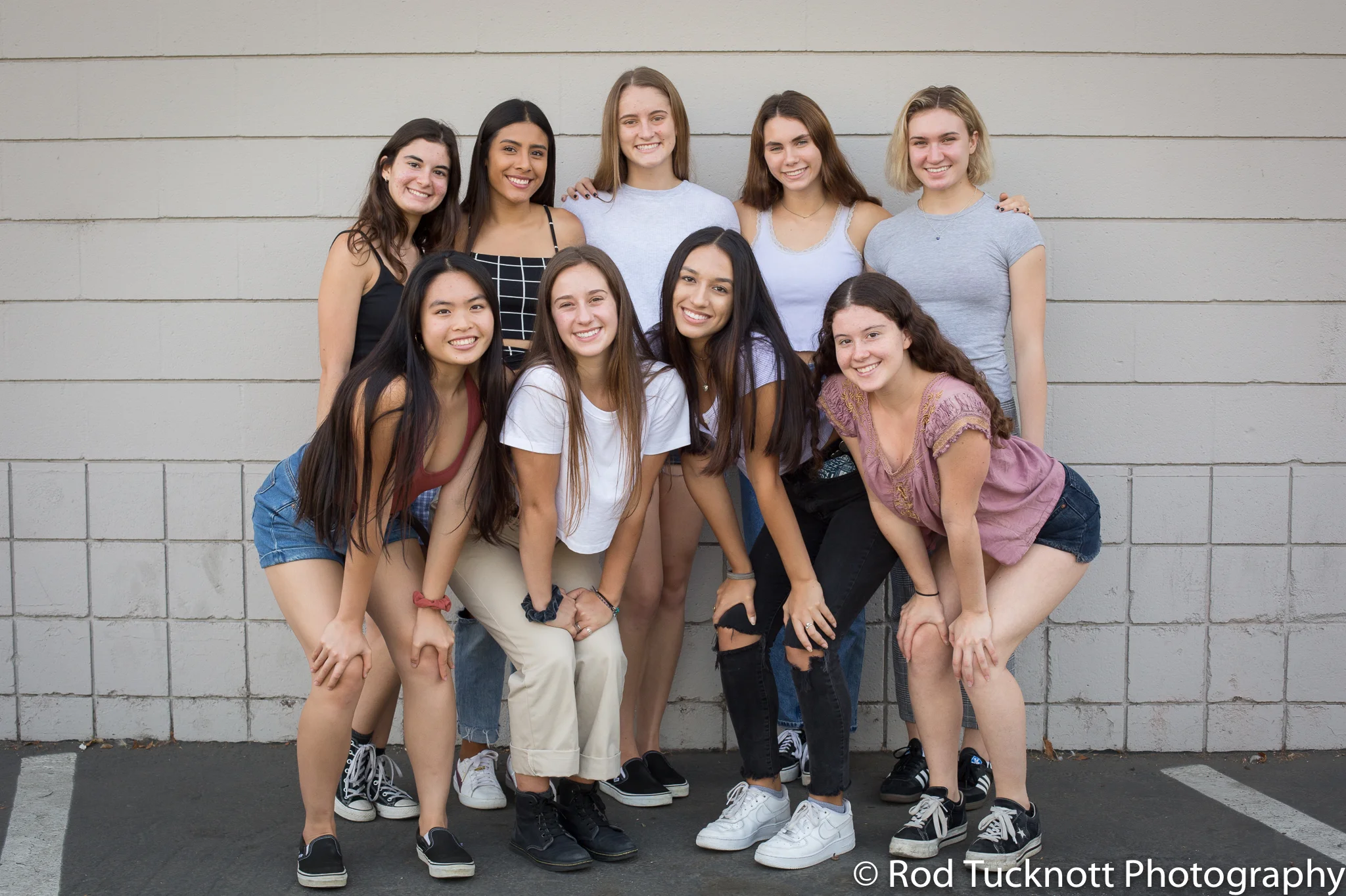APEX Back Row: Charley Goldstein, Laura Luevanos, Mya Chiarappa (Captain), Katie Gonella, Frankie Harman Front Row: Audrey Zuck, Morgan Fell (Honorary), Lucy Cuevas, Anabel Goldstein