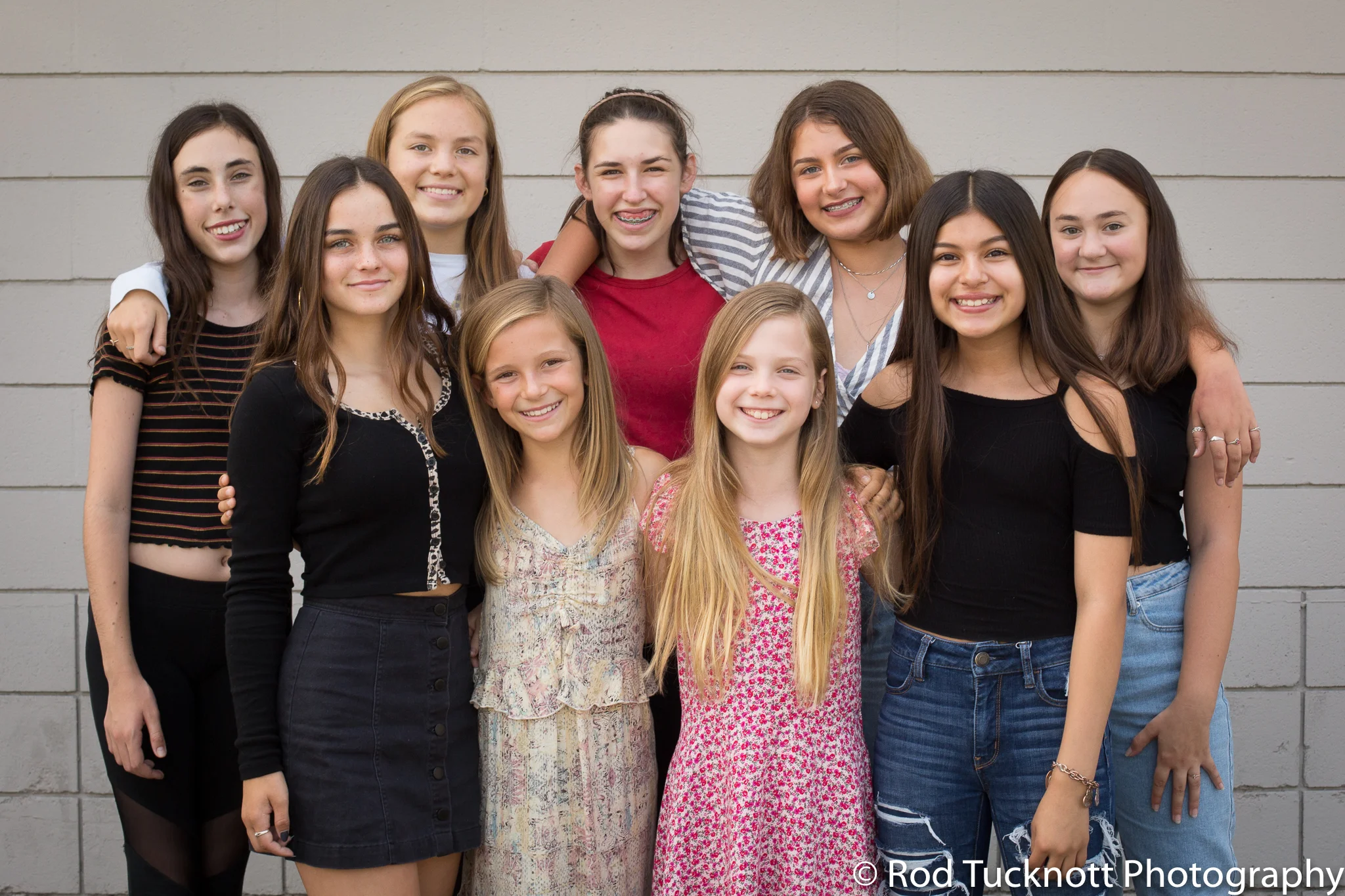 EMERGE Back Row: Sydney Copus, Mia Kirsch, Sofia Budke, Cynthia Erickson, Tahlia Rose Front Row: Stella Malget, Avery Rochlitzer, Kennedy Fick, Sage Ruiz