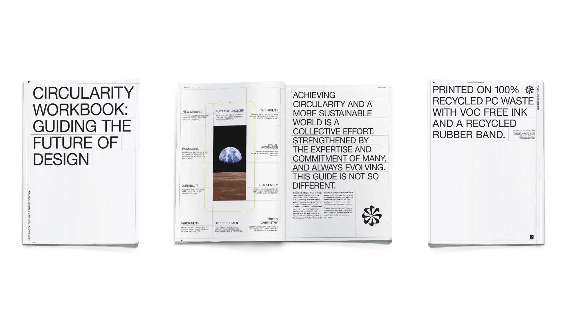 Nike Circular Design Workbook offers sustainable guidelines for all designers.