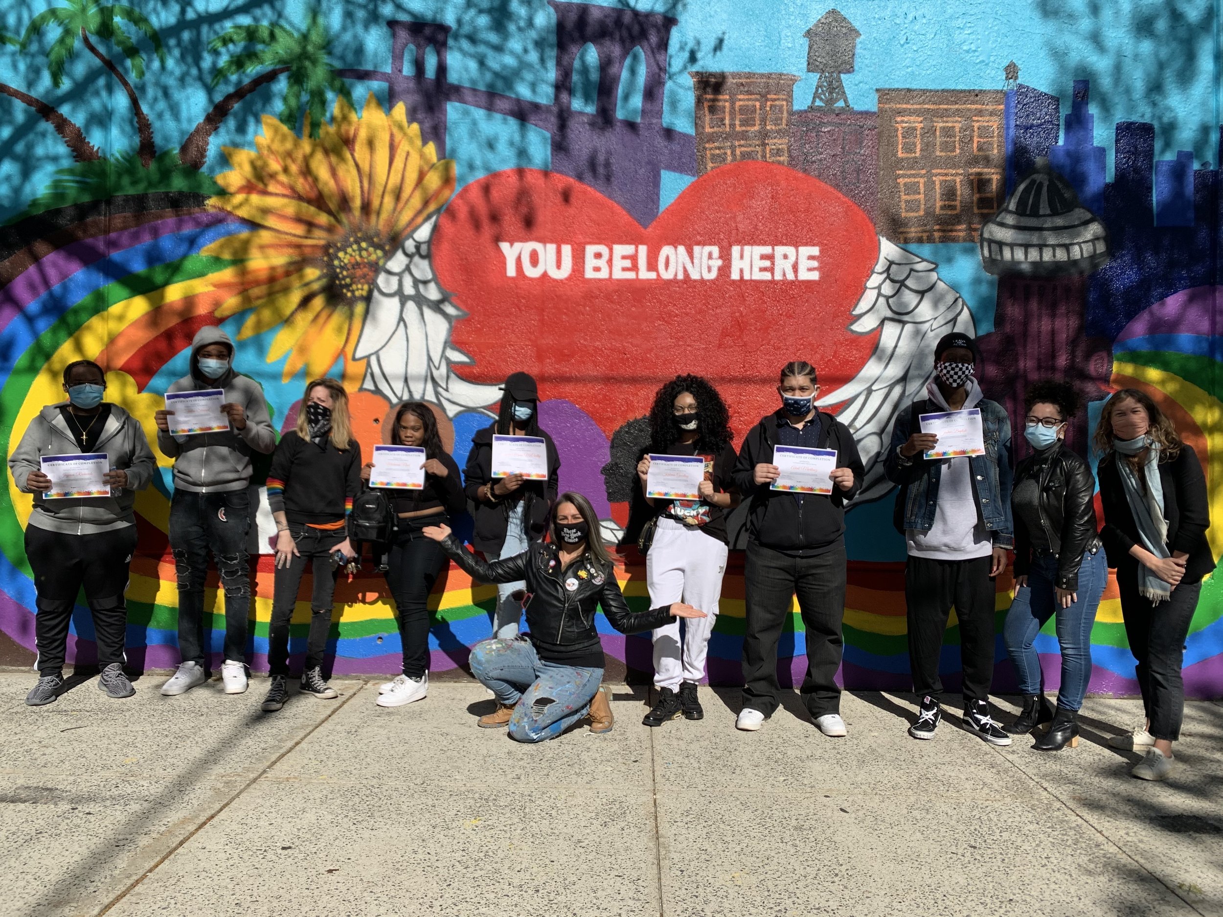 Brooklyn Inclusive Safety Mural