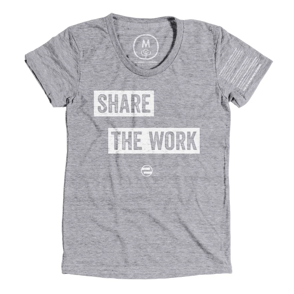 Share the Work ΓÇô Tri-Blend ΓÇô Women ΓÇô Tee ΓÇô Premium Heather.jpg