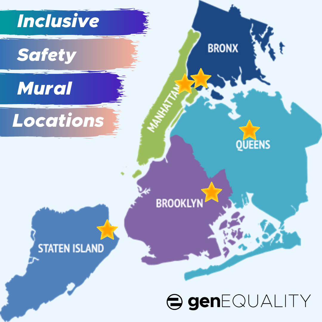 Inclusive Safety Mural Series — genEquality