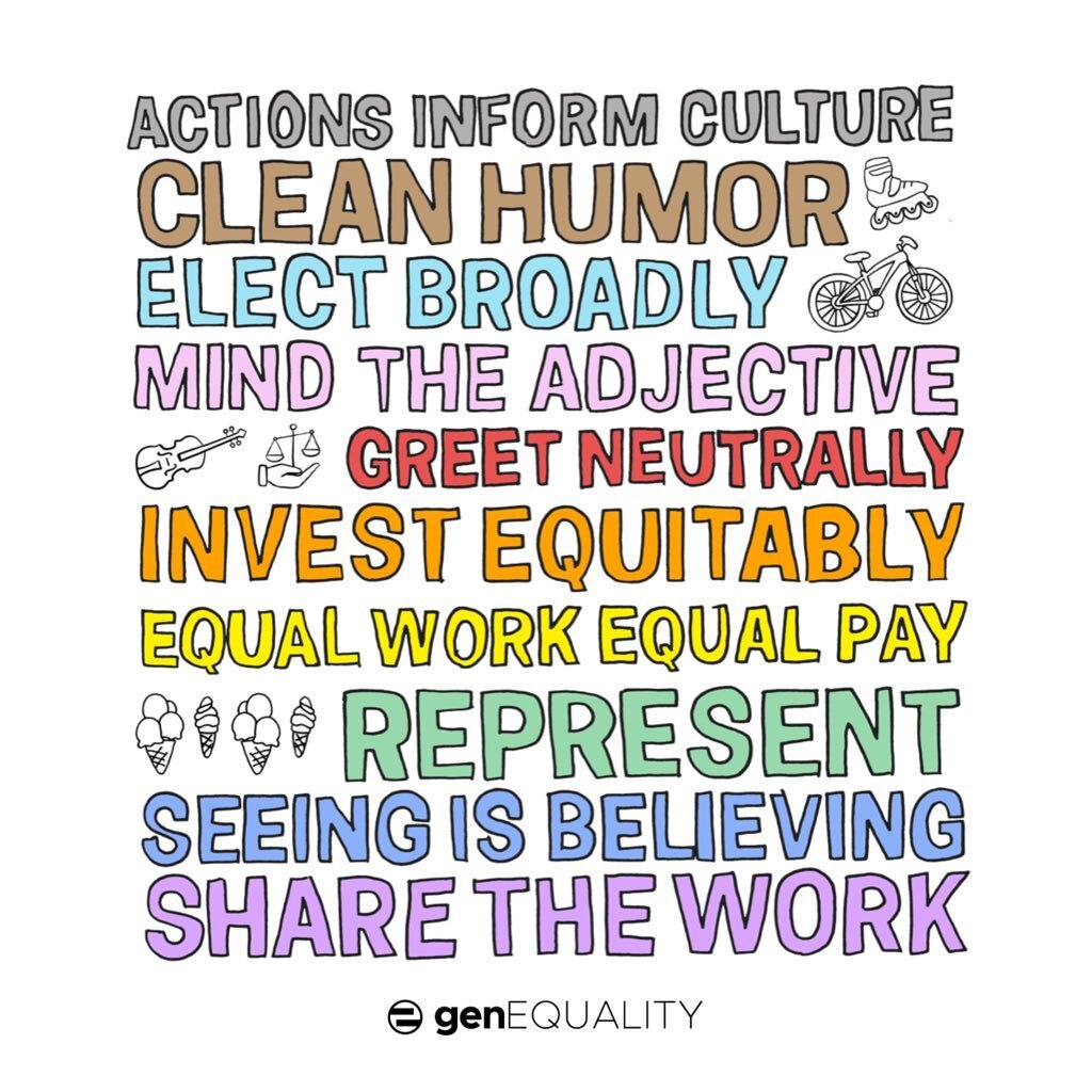 Our 10 Activations are actions and values that everyone can uphold in advancing equality — today, tomorrow, and every day.
#equality #pride #women #men #nonbinary #trans #blacklivesmatter #inclusion #belonging #equity #justice #generationequa