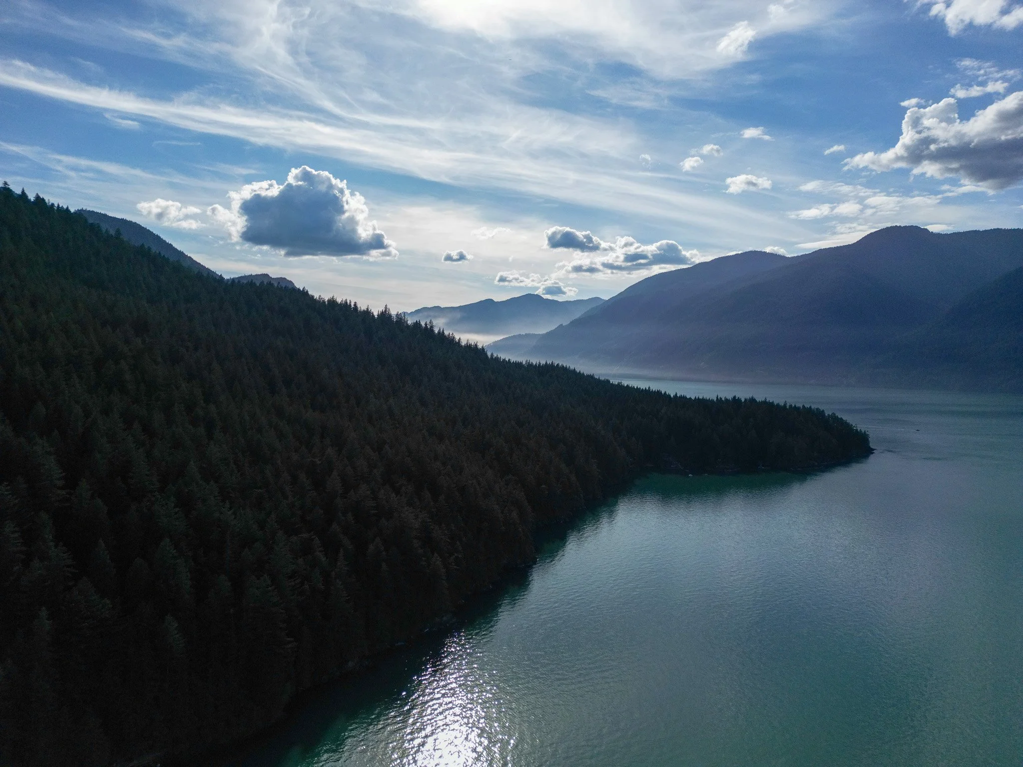 Building Gambier island, BC