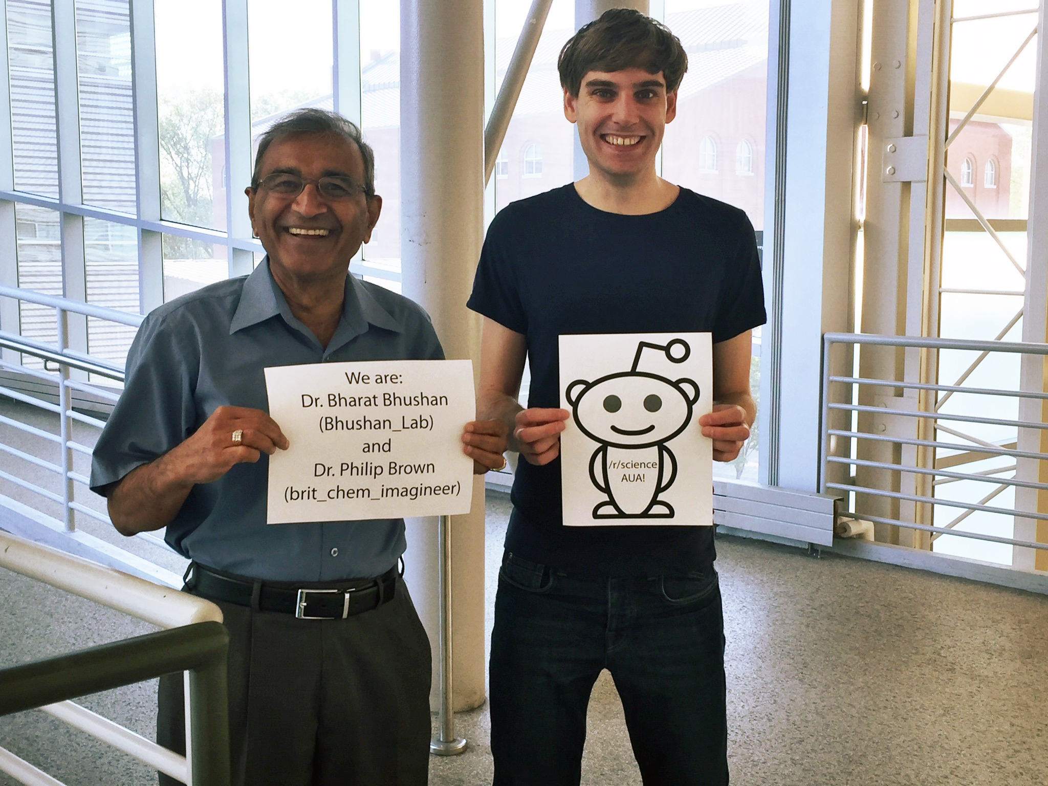  Actual researchers who did a reddit AMA! 