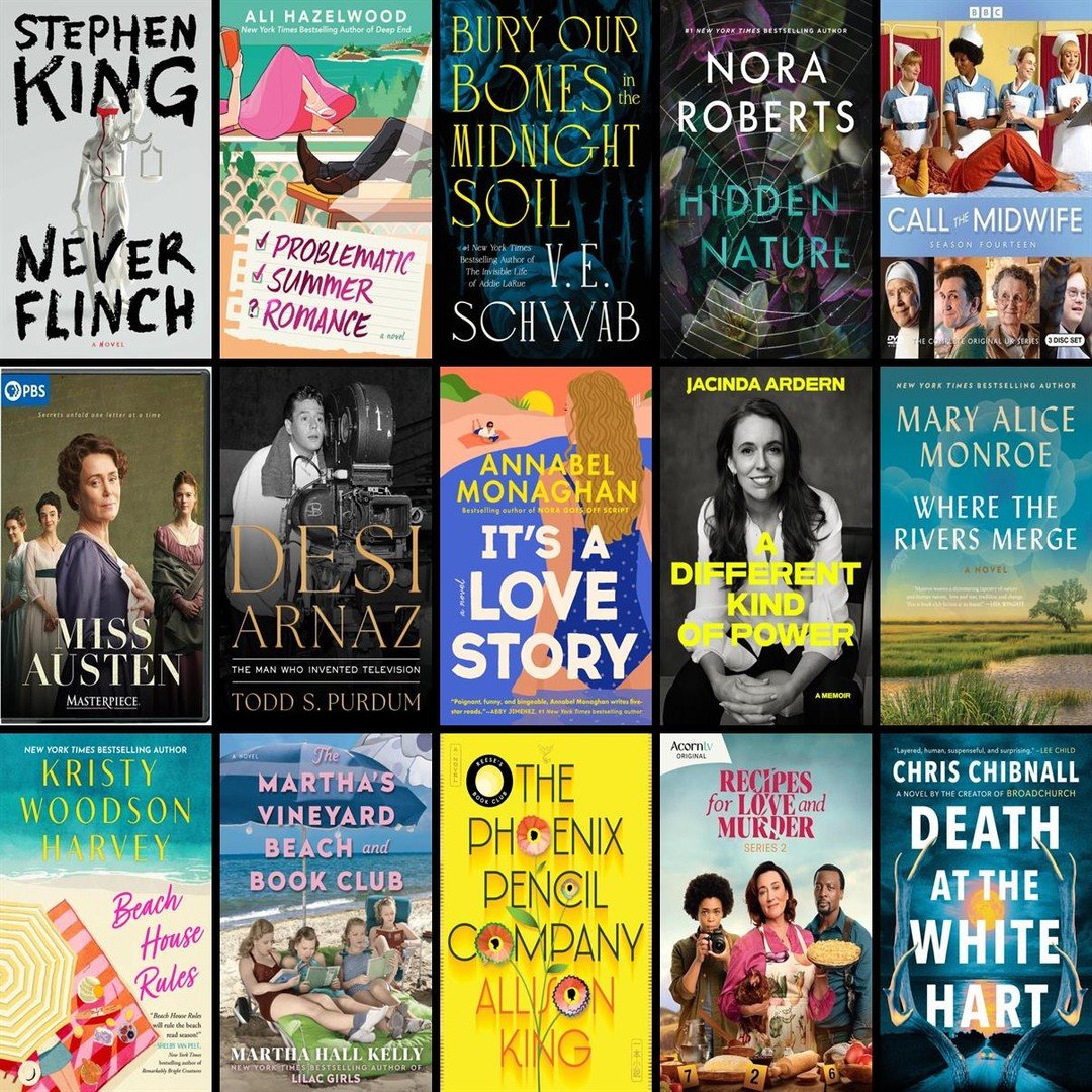 There's always something new at Bushnell-Sage Library! See what we just added at:

*** http://wowbrary.org/nu.aspx?in&amp;p=3241-753 ***

There are 13 new bestsellers, five new movies, 22 new audiobooks, 28 new children's books, and 52 other new 
