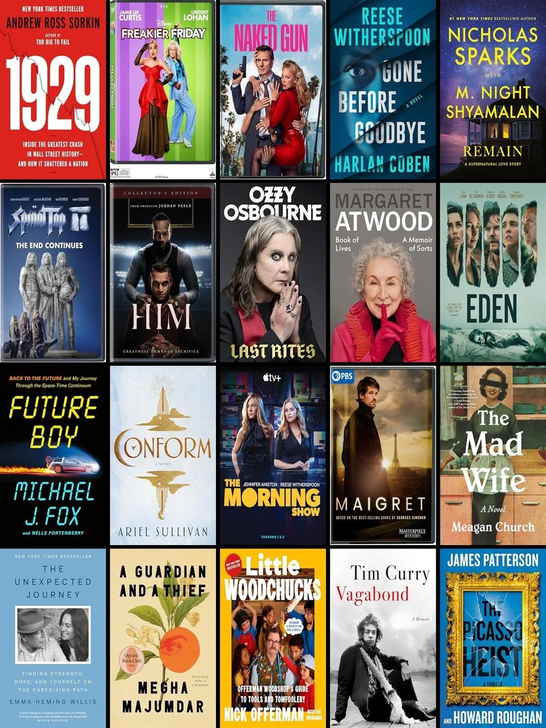 See the new items for adults at the Bushnell-Sage Library at:

*** http://wowbrary.org/nu.aspx?in&amp;p=3241-775-CUS1002 ***

This week's 63 new physical items for adults include &quot;1929: The Inside Story of the Greatest Crash in Wall Street H