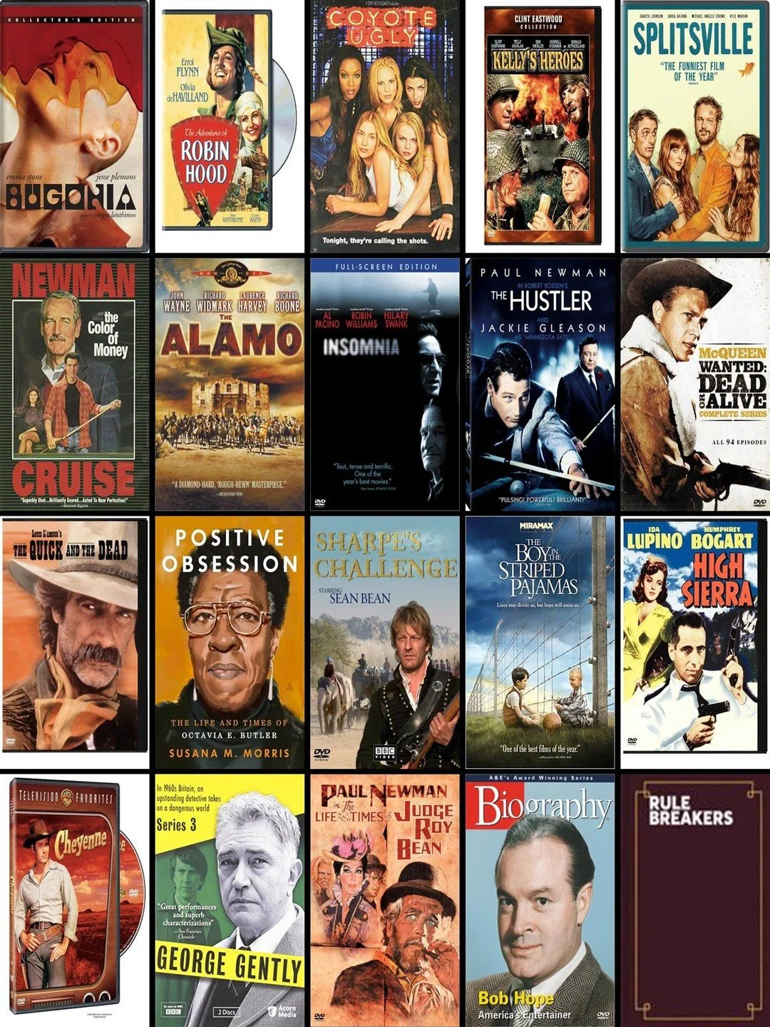 See the new items for adults at the Bushnell-Sage Library at:

*** http://wowbrary.org/nu.aspx?in&amp;p=3241-780-CUS1002 ***

This week's 20 new physical items for adults include "Bugonia", "Adventures of Robin Hood", and &quo