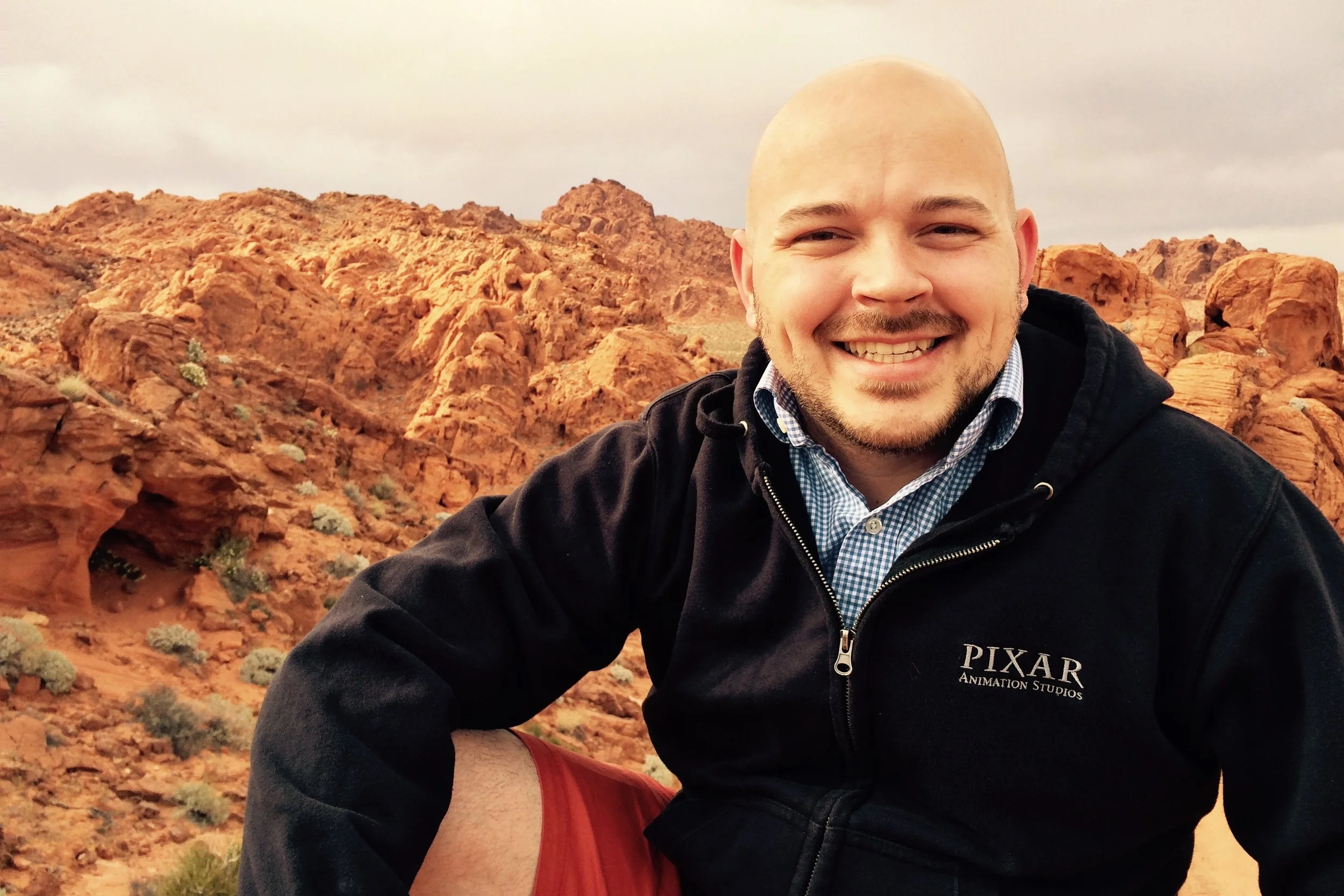 Visiting Red Rock Canyon National Conservation Area in 2015.