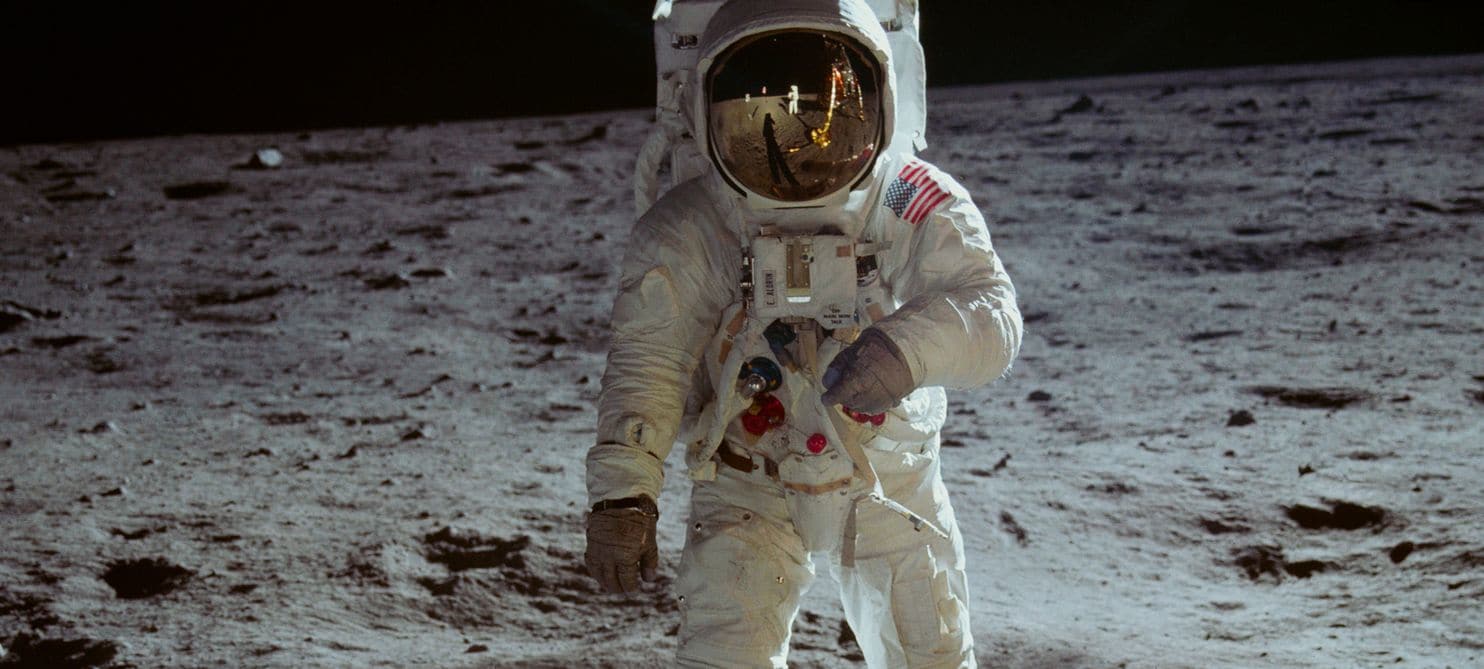 The astonishing documentary Apollo 11 tells the story of the moon landing using never-before-seen archival footage.