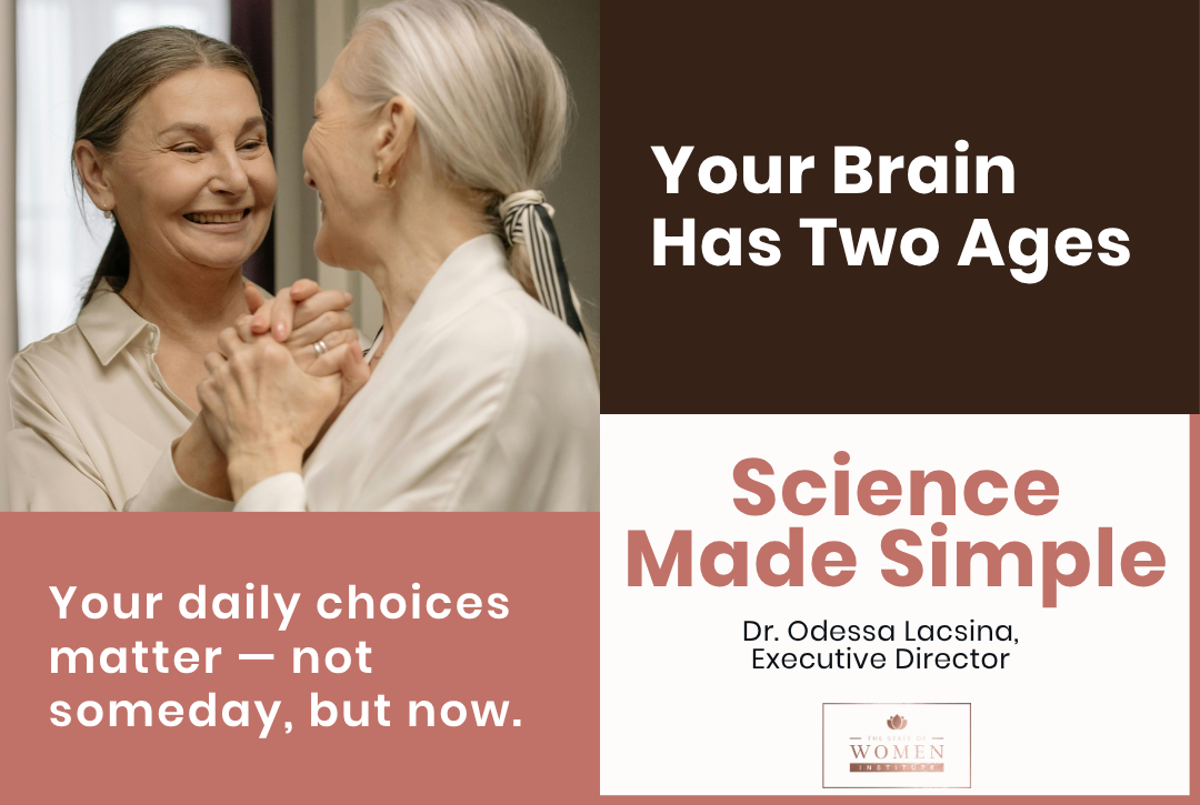 Science Made Simple: Your Brain Has Two Ages