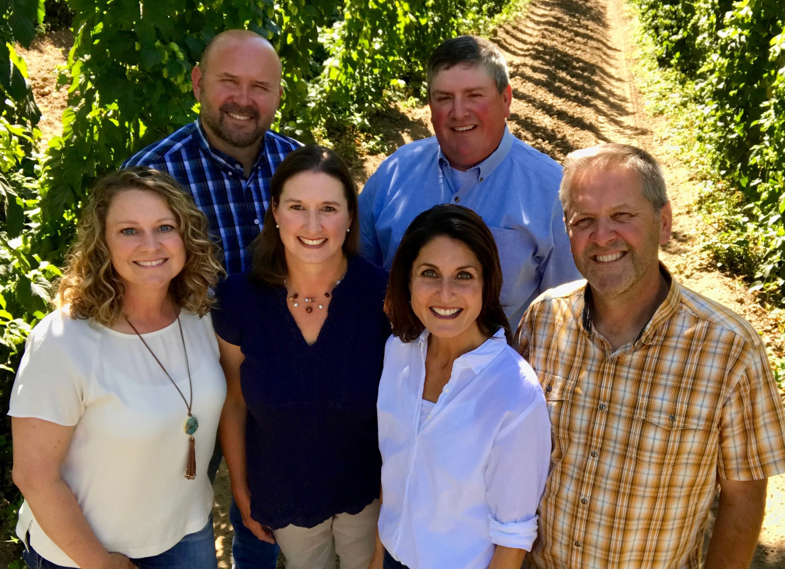 Coleman Agriculture, sixth generation family partners: Tom & Melissa Coleman, Ben & Jen Coleman, John & Liz Coleman